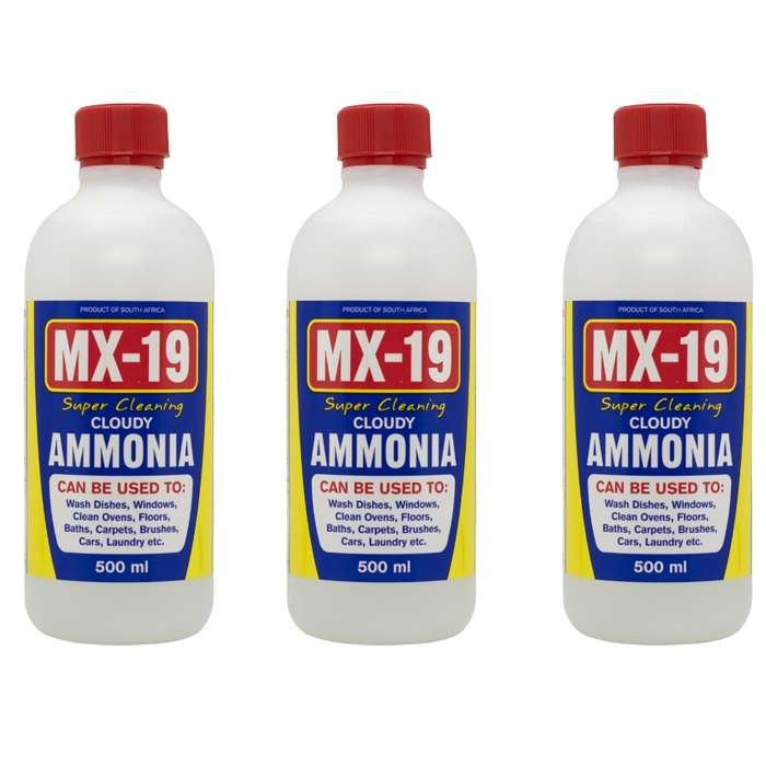 MX-19 - Cloudy Ammonia - 500ml - Pack of 3