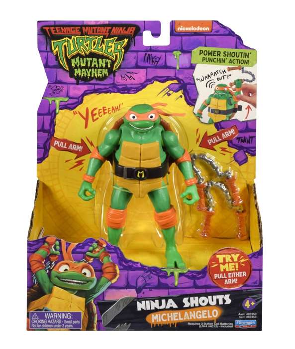 TMNT Movie Deluxe Figures - Michelangelo