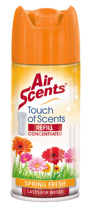 Air Scents Touch of Scents Dispenser Unit Refill Spring Fresh 100ml