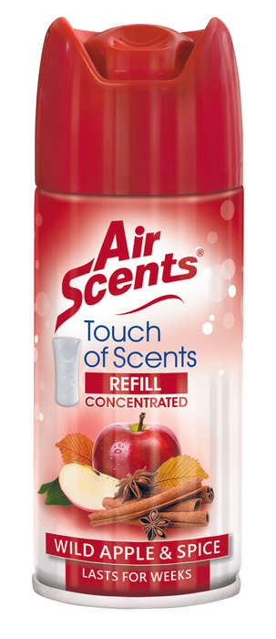 Air Scents Touch of Scents Dispenser Refill Wild Apple &amp; Spice 100ml