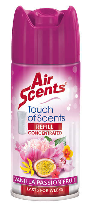 Air Scents Touch of Scents Dispenser Unit Vanilla Passion Fruit 100ml