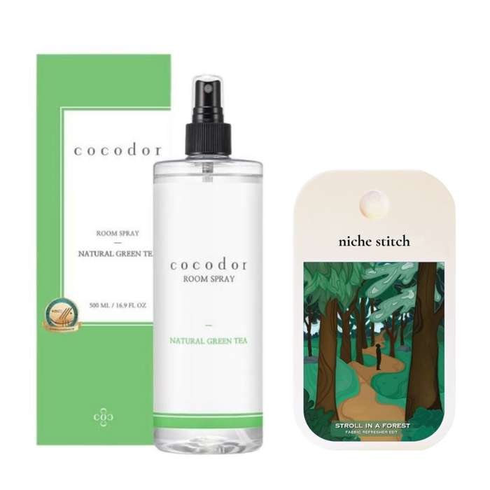 Cocod'or-Room Spray-Natural Green Tea and Pocket Perfume-Stroll In A Forest