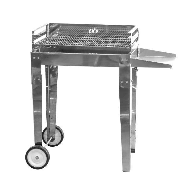 LK's 630 Mobile Braai (S/S) - 90.5 cm