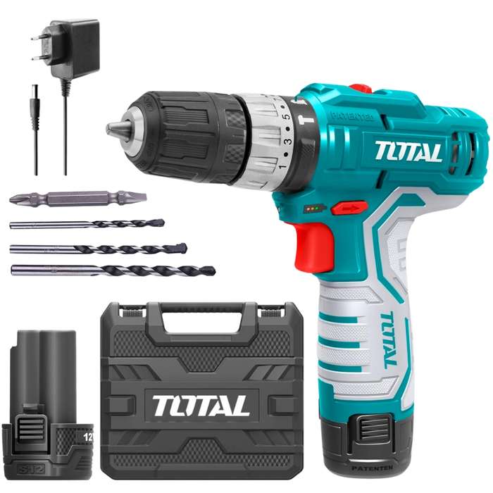 Total Tools - Lithium-Ion Impact Drill - 12V