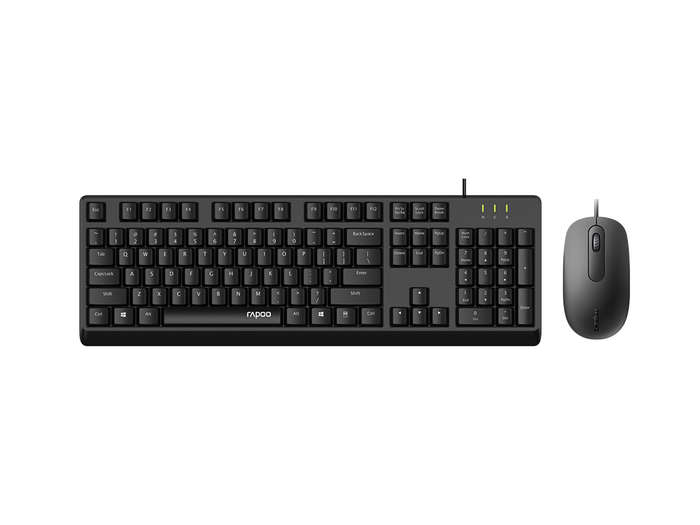 Rapoo X130Pro Wired Keyboard and Mouse