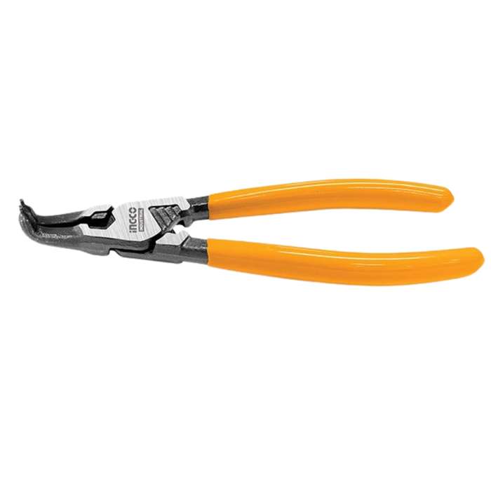 INGCO - Circlip Pliers Bent Head Internal - 7inch/180mm