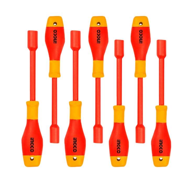 Ingco - Insulated Nut Screwdriver Set - 7 Piece