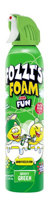 Fozzi's Foam For Fun Groovy Green 340ml
