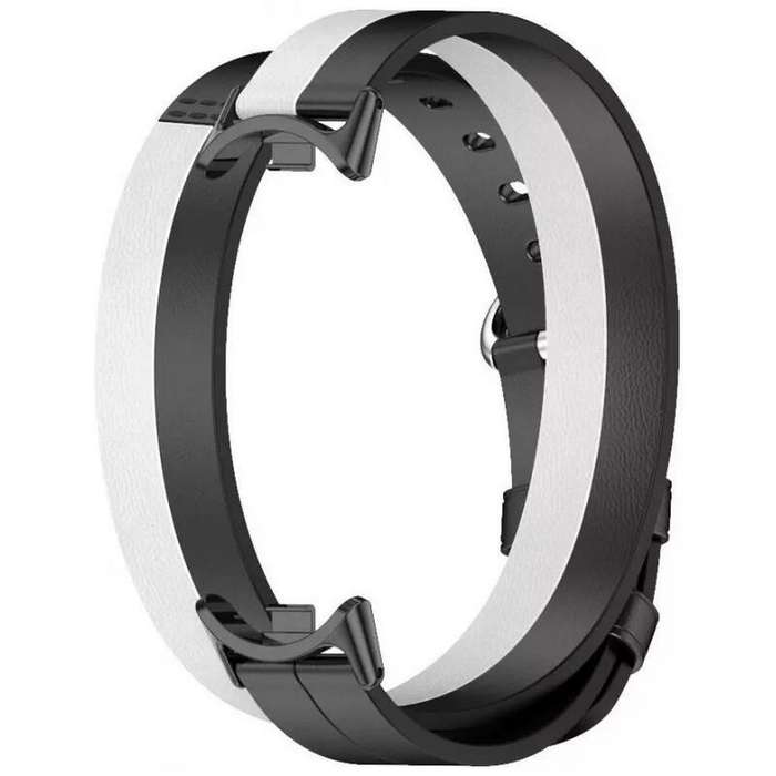 Double Wrap Strap for Xiaomi Smart Band 8 - Black/White