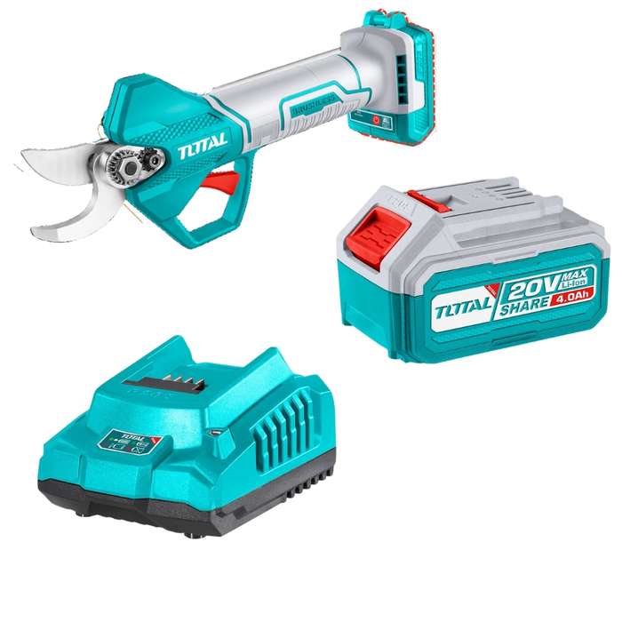 Total Tools - Lithium-Ion Gauge Straight Shear with Battery &amp; Charger - 20V
