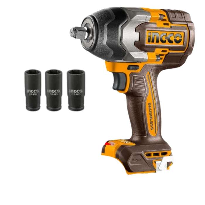 Ingco - Lithium-Ion Impact Wrench (20V)
