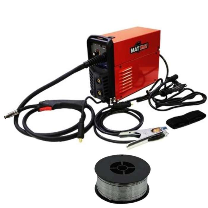 Matweld - Welding Machine Mini MIG - 160Amp with MIG Wire Fluxcore - 1kg