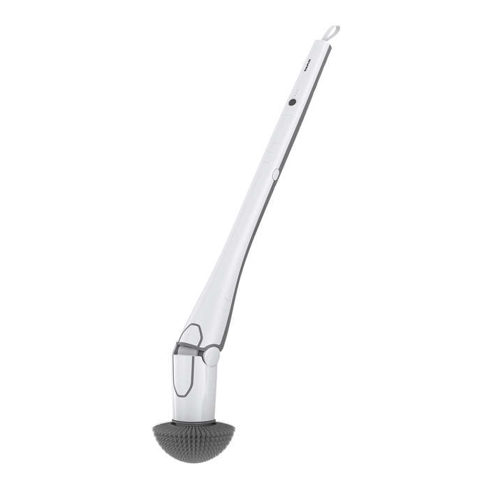 Taurus Cleaning Brush Rechargeable Plastic 1 Speed White 37W "Genie"