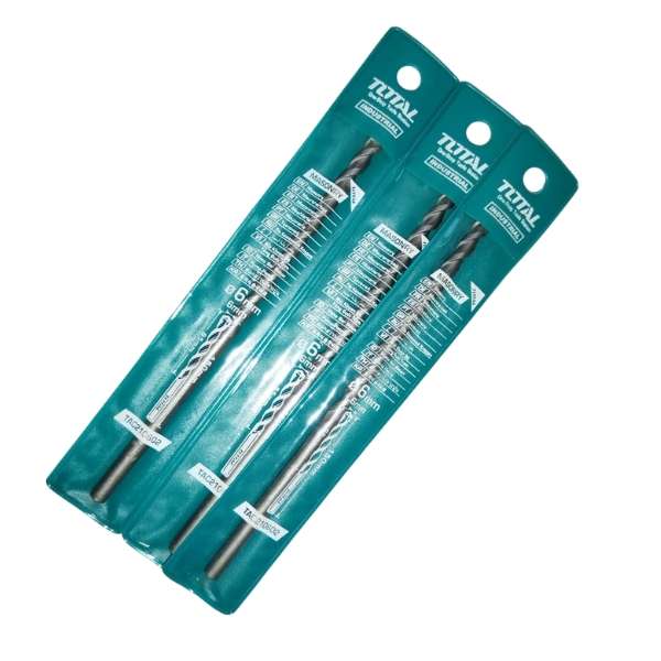 Total Tools - Masonry Drill Bit 6X150mm - Pack of 3