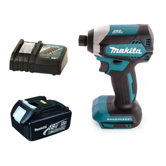 Makita DTD153ZJ Impact Driver Cordless with 3.0Ah Battery &amp; Charger