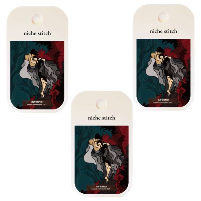 Niche Stitch - Pocket Perfume (Fabric Fragrance) Inferno (42ml) - Pack of 3