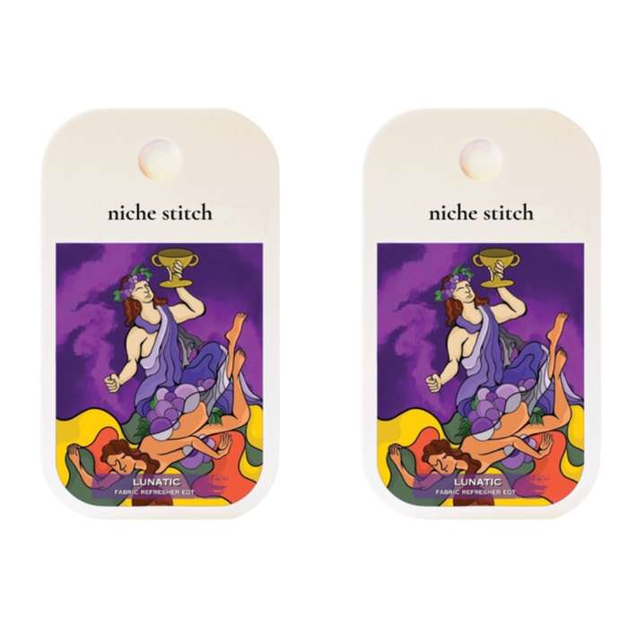 Niche Stitch - Pocket Perfume (Fabric Fragrance) Lunatic (42ml) - Pack of 2