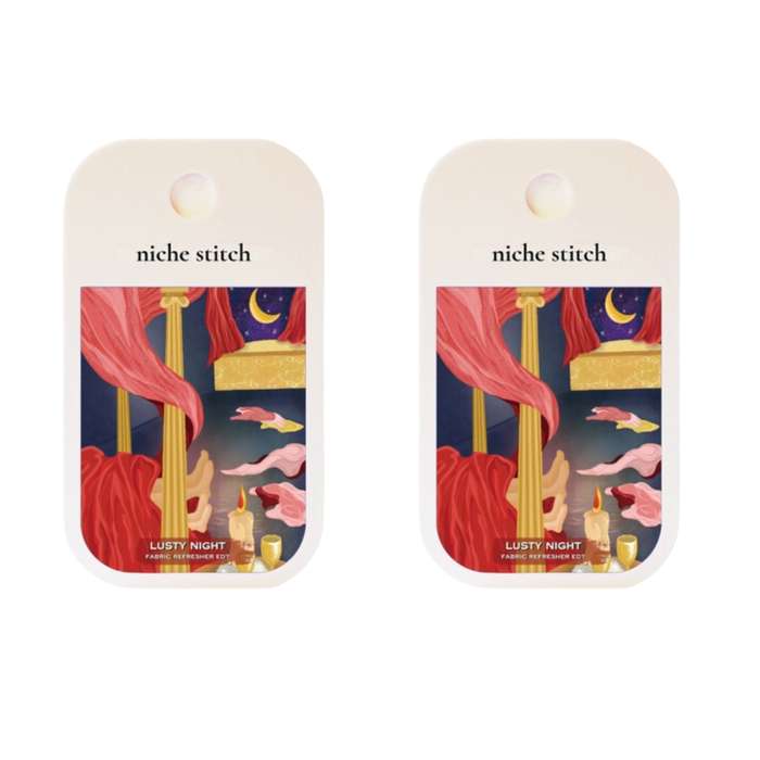 Niche Stitch - Pocket (Fabric Fragrance) Lusty Night (42ml) Pack of 2
