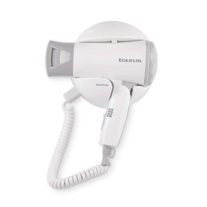 Taurus 1400W Hair Dryer 3 Heat Settings White "Chloe"