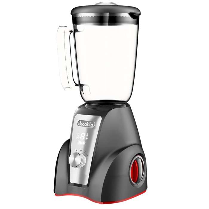 Decakila - 2 Speed Cordless Blender Plastic Cup 1.5L - Unit Only