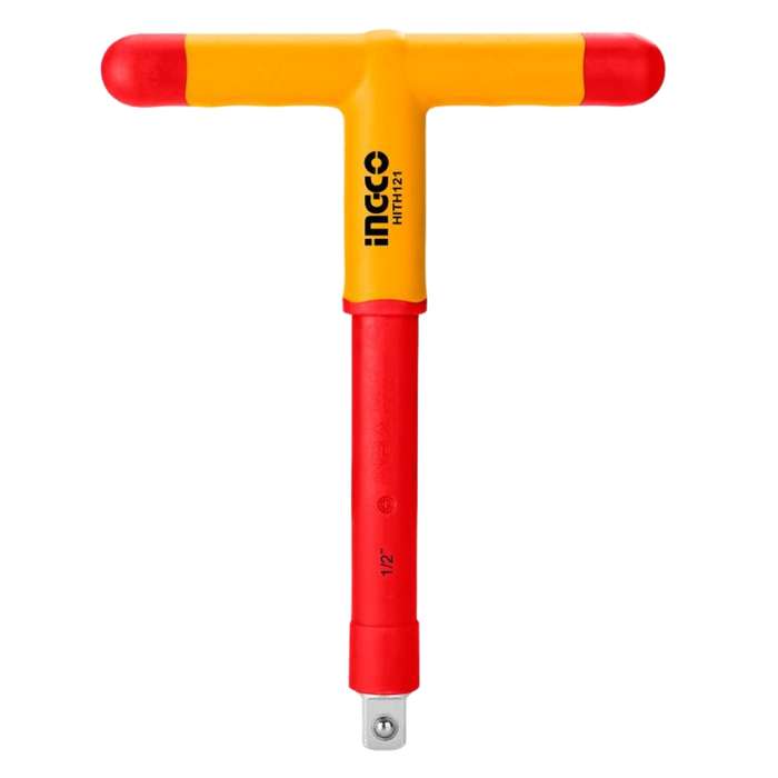 Ingco - 1/2 Insulated T-handle Wrench - 12.7 x 200 x 140 mm