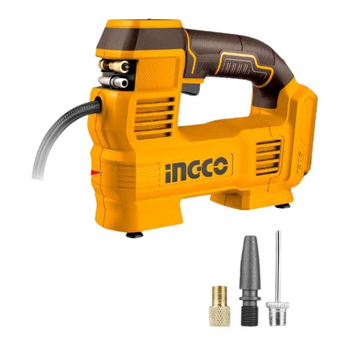 Ingco - Lithium-ion Cordless Auto Compressor 20V - Unit only
