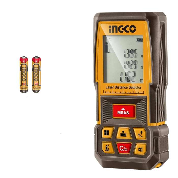 Ingco - Laser Distance Detector 0 C ~ +50 C/2x1.5 AAA/0.05-70m