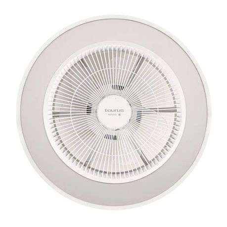 Taurus Fan Ceiling 7 Blade Plastic White 49cm 25W "Fresko Invisible"