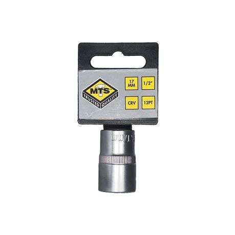 MTS - Socket 1/2" Bi Hex CRV - 17mm