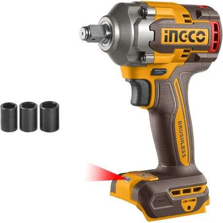 Ingco - Cordless Impact Wrench 400Nm 20V - Unit Only
