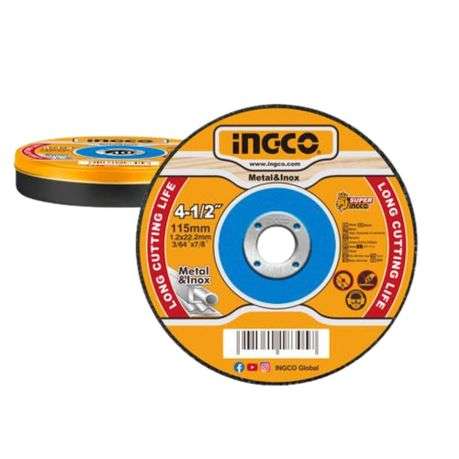 Ingco - Abrasive metal cutting disc set - 10 Piece