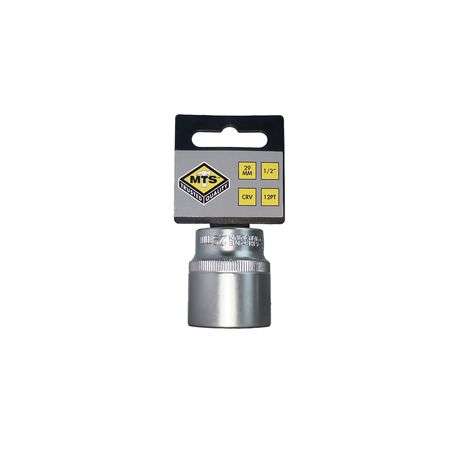 MTS - Socket 1/2" Bi Hex CRV - 29mm