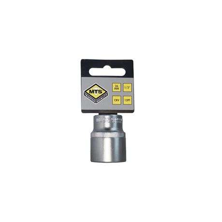 MTS - Socket 1/2" Bi Hex CRV - 26mm