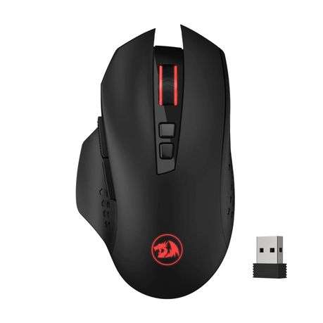 Redragon GAINER 4000DPI 7-Button Wireless Gaming Mouse - Black