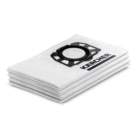 Karcher Vacuum Fleece Filter Bags KFI 357 for WD2,3 &amp; SE4001 8 Bags 2 Boxes