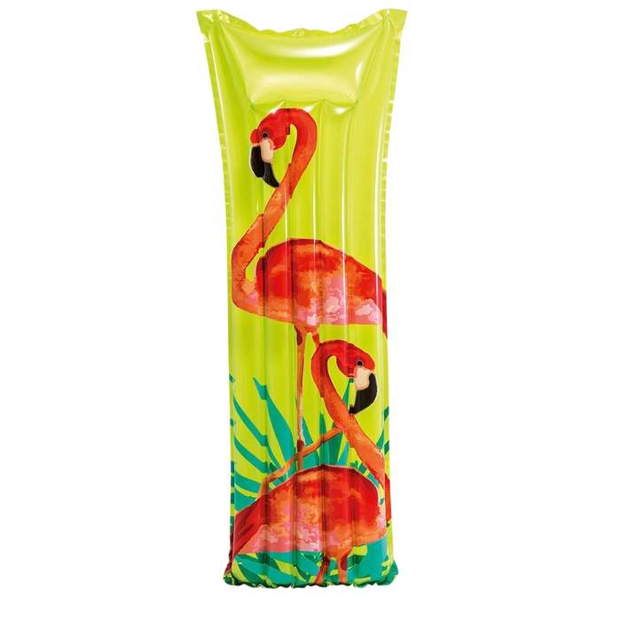 Inflatable Pool Lounger / Mat / Floaty / Lounger - Flamingo