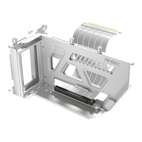 Antec - Vertical GPU Bracket with PCIE 4.0 Riser Cable ( Shift White )