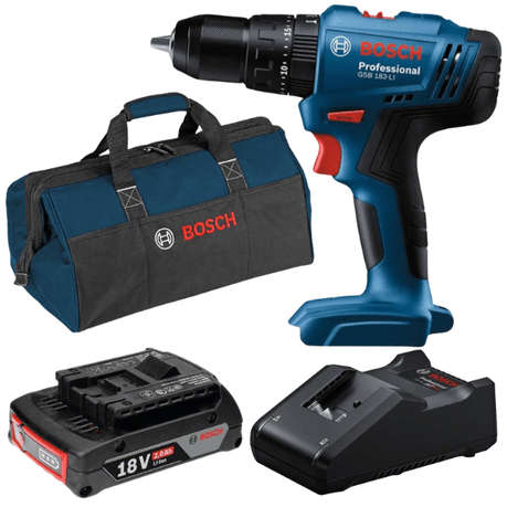 Bosch - Cordless Impact Drill / Driver Combo Kit (GSB 183-LI)