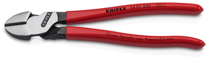 KNIPEX - High Leverage Diagonal Cutter 200mm PVC