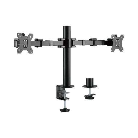 LinkQnet LDT33-C024 | 17-32" Dual Monitor Value Desktop Bracket