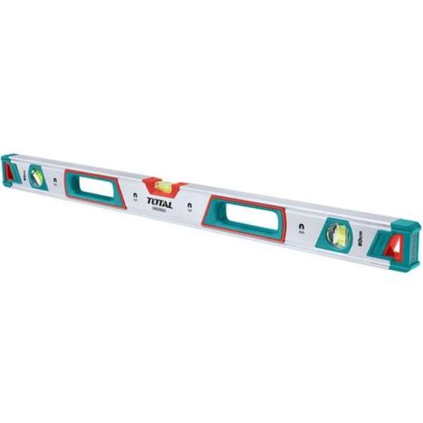Total Tools - Spirit Level with Powerful Magnets - 120cm