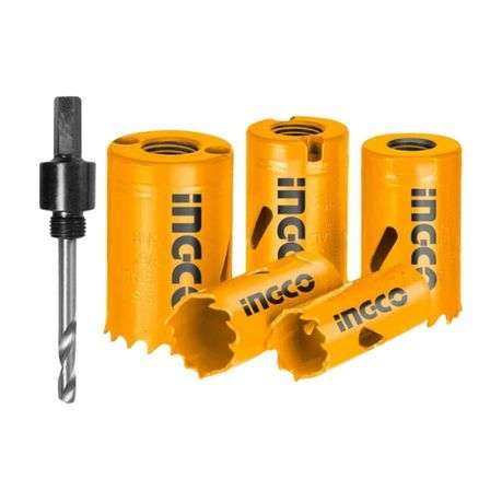Ingco - Electricians's Bi-Metal Hole Saw Set - 9 Pieces