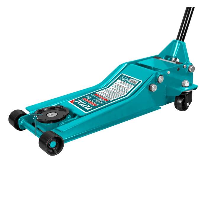 Total Tools - Hydraulic Garage Jack (3 Ton) - Quick Lift Dual Pump