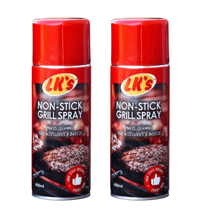 LK's - Non-Stick Grill Spray (400ml) - 2 Pack