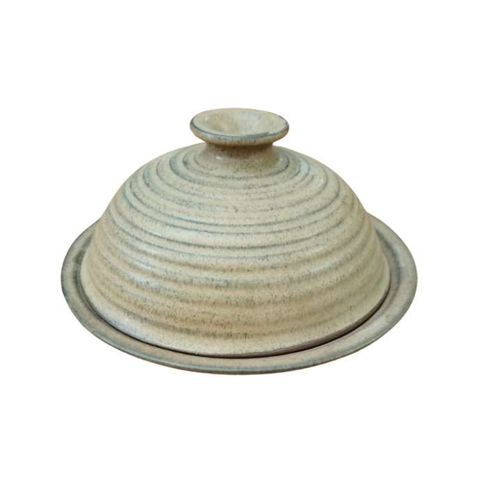 Argilla - Cheese &amp; Butter Dome and Plate Set