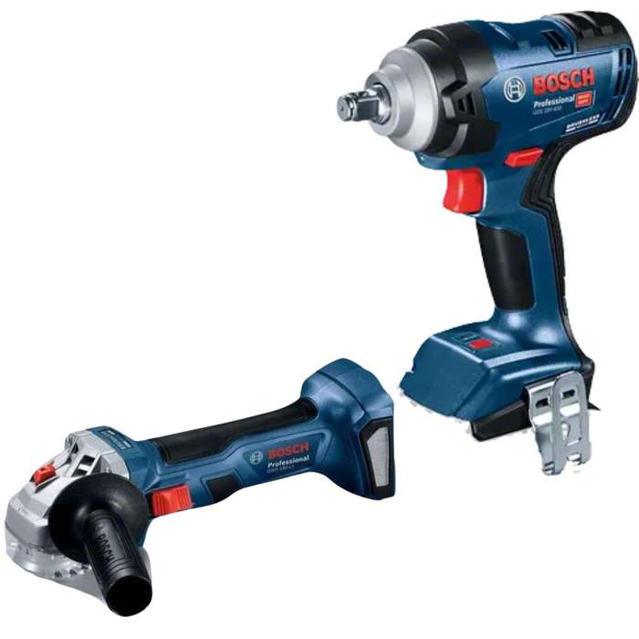 Bosch - Cordless Impact Wrench and Angle Grinder - Units Only