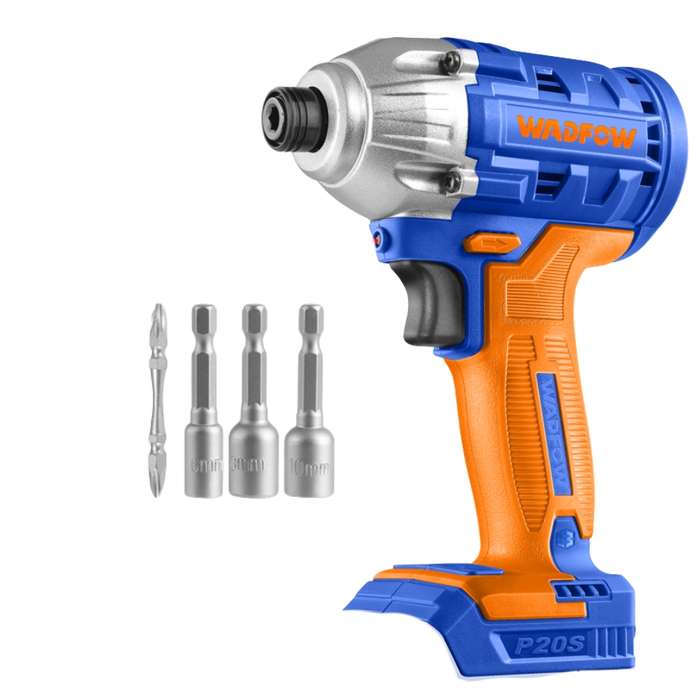 Wadfow - Cordless Brushless Impact Driver (20V High Torque) - Tool Only