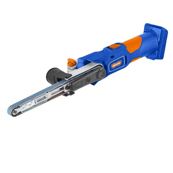 Wadfow - Cordless Mini Belt Sander (20V) - Tool Only with 5 Sanding Belts