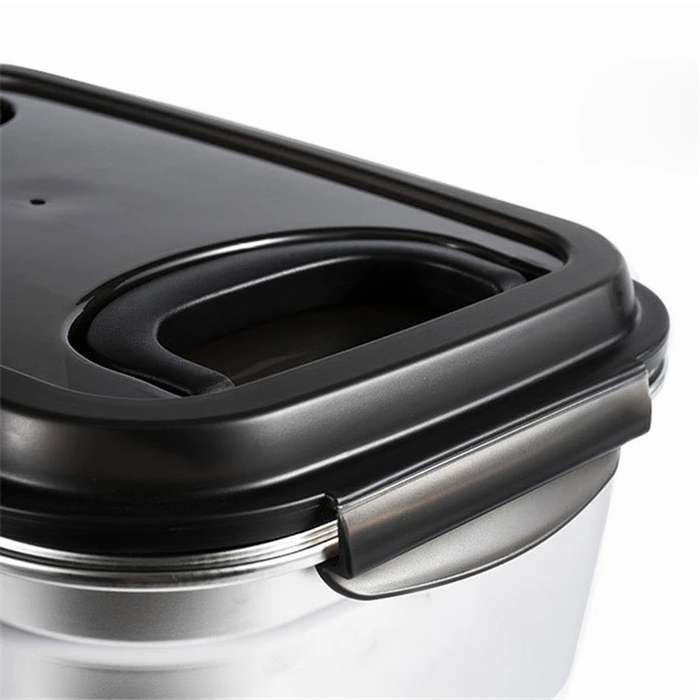 Senza Braai Bak Jumbo Multi Purpose Stainless Steel Leakproof Storage Container 3800ml