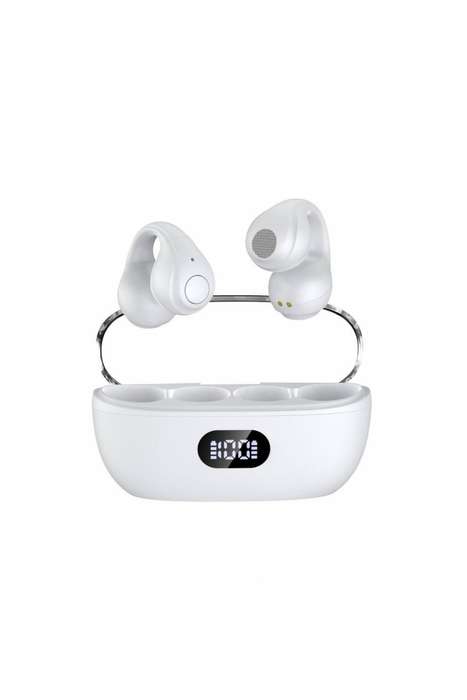 AIR8 Clip Ear TWS With Digital Display Charging Bin Wireless Bluetooth Earphones Earbuds K56